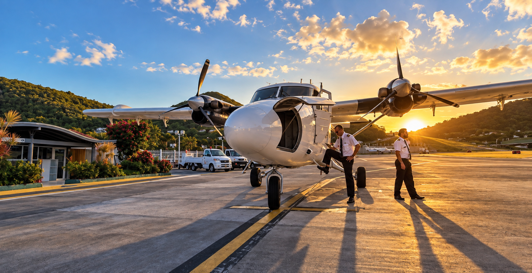 Private aviation in Saint-Barth